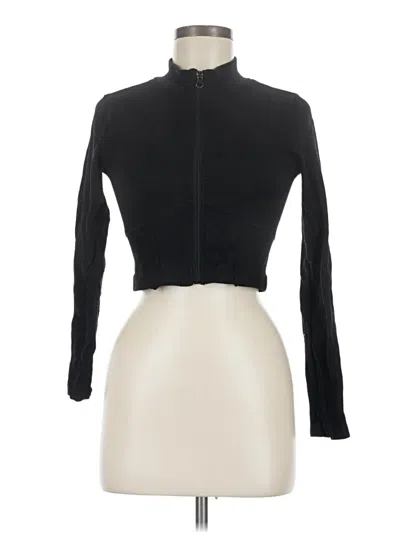 Pre-owned Forever 21 Cardigan Sweater In Black