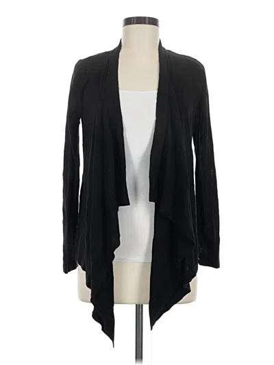 Pre-owned Forever 21 Cardigan Sweater In Black