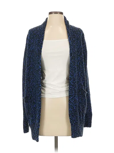 Pre-owned Forever 21 Cardigan Sweater In Blue