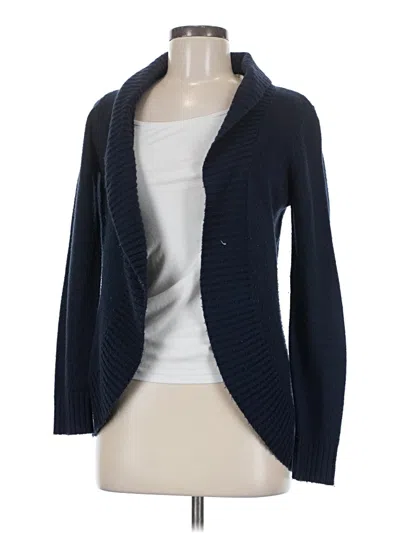 Pre-owned Forever 21 Cardigan Sweater In Blue