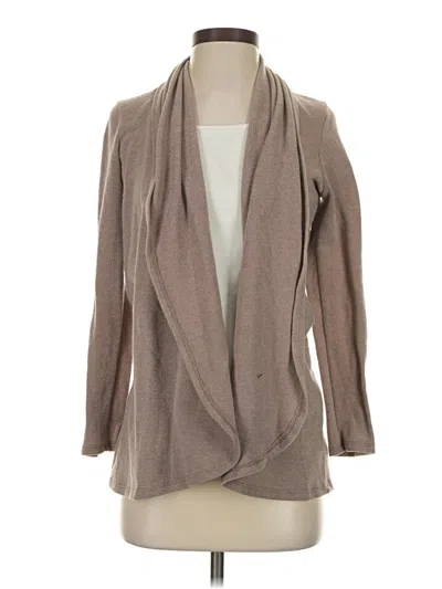 Pre-owned Forever 21 Cardigan Sweater In Brown