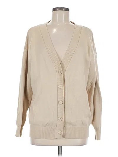 Pre-owned Forever 21 Cardigan Sweater In Brown