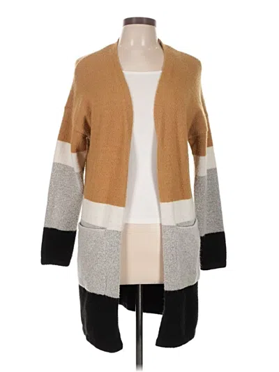 Pre-owned Forever 21 Cardigan Sweater In Brown