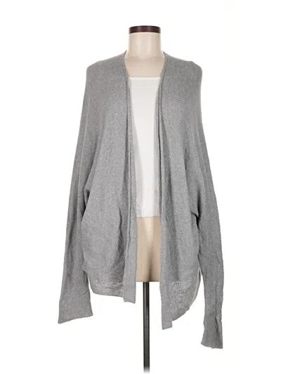 Pre-owned Forever 21 Cardigan Sweater In Gray