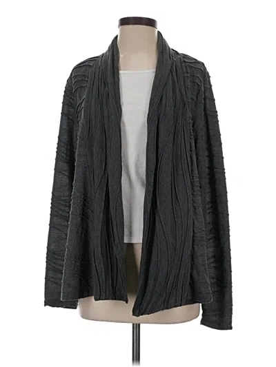 Pre-owned Forever 21 Cardigan Sweater In Gray