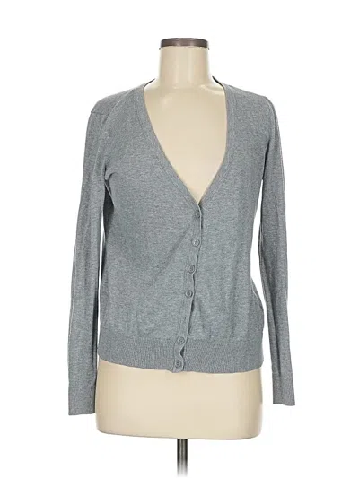 Pre-owned Forever 21 Cardigan Sweater In Gray
