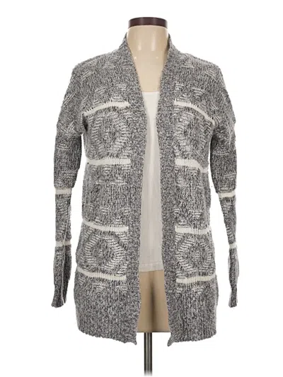 Pre-owned Forever 21 Cardigan Sweater In Gray