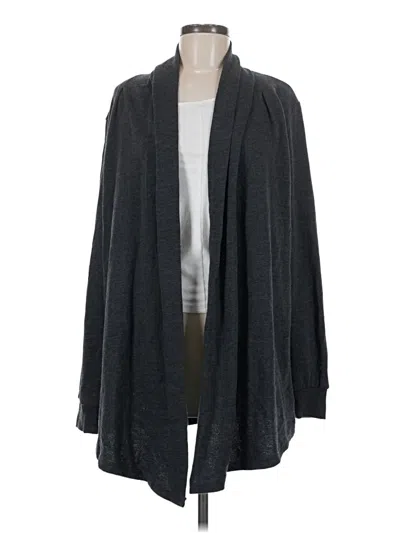 Pre-owned Forever 21 Cardigan Sweater In Gray