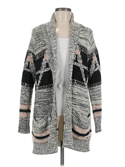Pre-owned Forever 21 Cardigan Sweater In Gray