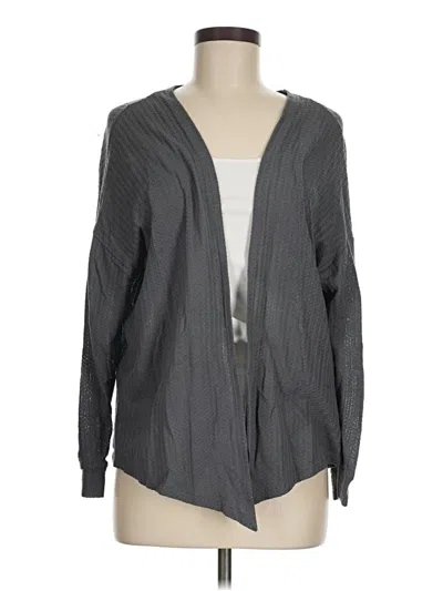 Pre-owned Forever 21 Cardigan Sweater In Gray