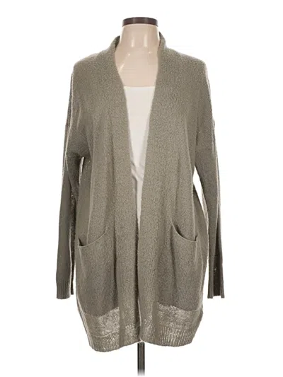 Pre-owned Forever 21 Cardigan Sweater In Gray