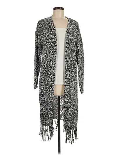 Pre-owned Forever 21 Cardigan Sweater In Gray