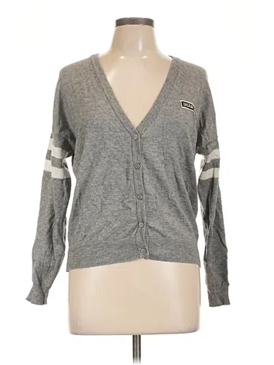 Pre-owned Forever 21 Cardigan Sweater In Gray