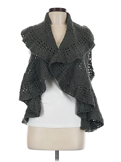 Pre-owned Forever 21 Cardigan Sweater In Gray