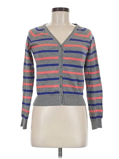 Pre-owned Forever 21 Cardigan Sweater In Gray