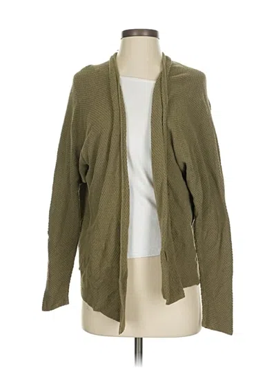 Pre-owned Forever 21 Cardigan Sweater In Green