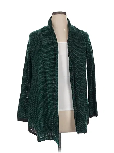 Pre-owned Forever 21 Cardigan Sweater In Green