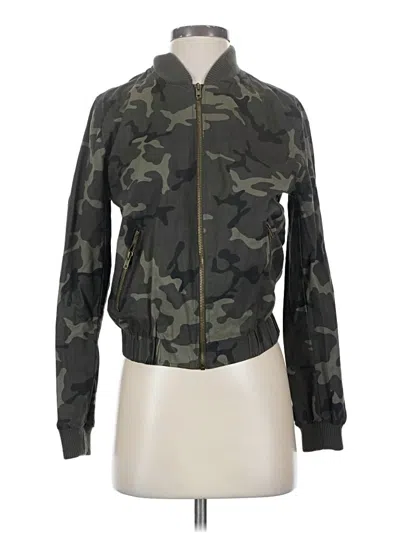 Pre-owned Forever 21 Cardigan Sweater In Green