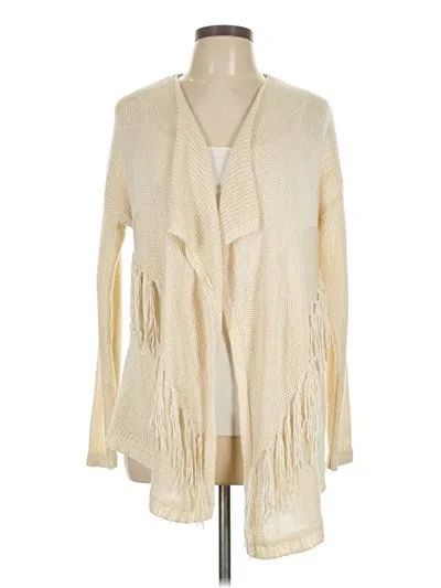 Pre-owned Forever 21 Cardigan Sweater In Ivory