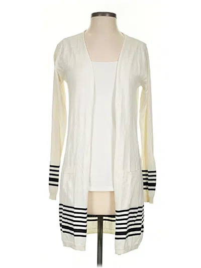 Pre-owned Forever 21 Cardigan Sweater In Ivory