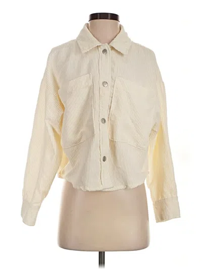 Pre-owned Forever 21 Cardigan Sweater In Ivory