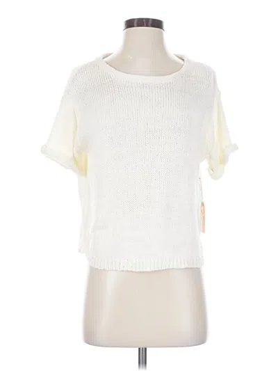 Pre-owned Forever 21 Cardigan Sweater In Ivory