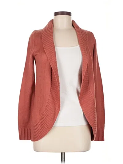Pre-owned Forever 21 Cardigan Sweater In Orange