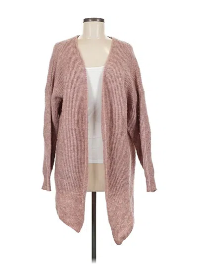 Pre-owned Forever 21 Cardigan Sweater In Pink