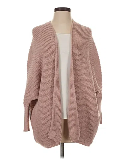 Pre-owned Forever 21 Cardigan Sweater In Pink