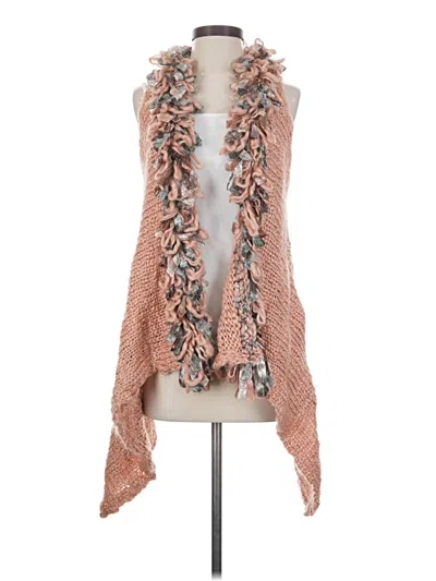 Pre-owned Forever 21 Cardigan Sweater In Pink
