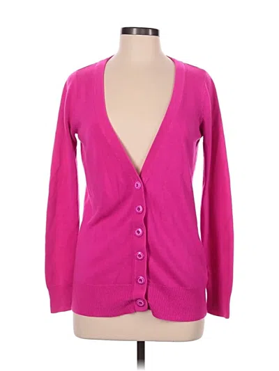 Pre-owned Forever 21 Cardigan Sweater In Pink