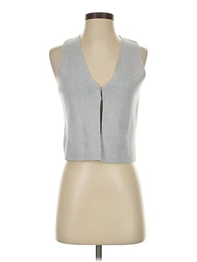 Pre-owned Forever 21 Cardigan Sweater In Silver