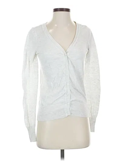 Pre-owned Forever 21 Cardigan Sweater In Silver