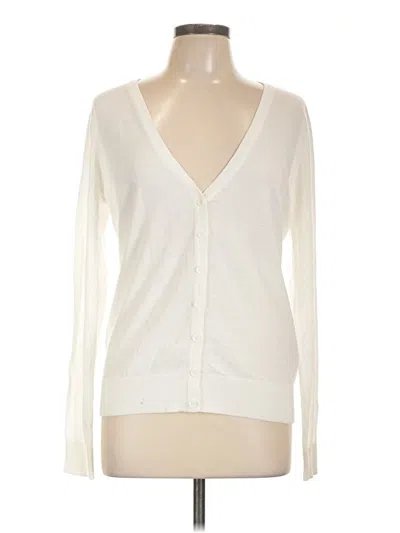 Forever 21 Cardigan Sweater In White