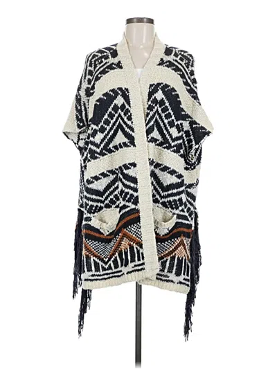 Pre-owned Forever 21 Cardigan Sweater In White