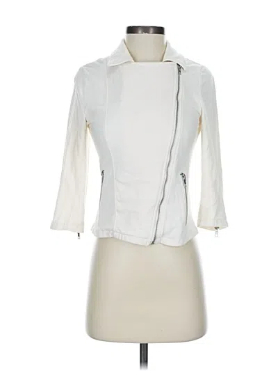 Pre-owned Forever 21 Cardigan Sweater In White