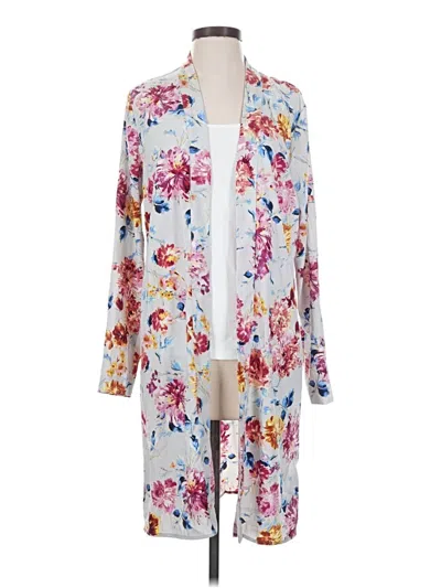 Pre-owned Forever 21 Cardigan Sweater In White