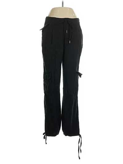 Pre-owned Forever 21 Cargo Pants In Black