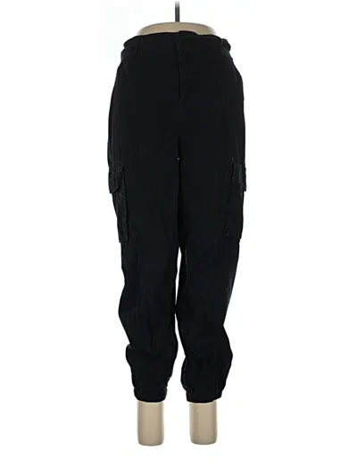 Pre-owned Forever 21 Cargo Pants In Black