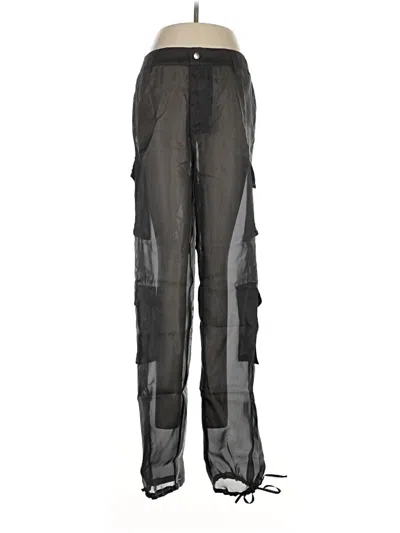 Pre-owned Forever 21 Cargo Pants In Black