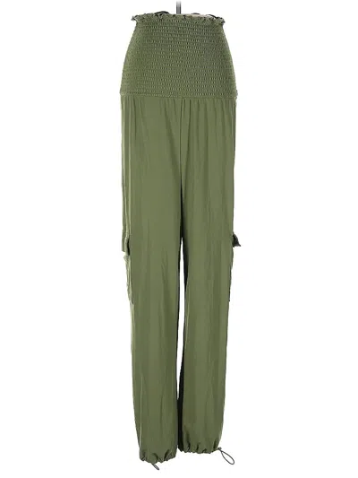 Pre-owned Forever 21 Cargo Pants In Green