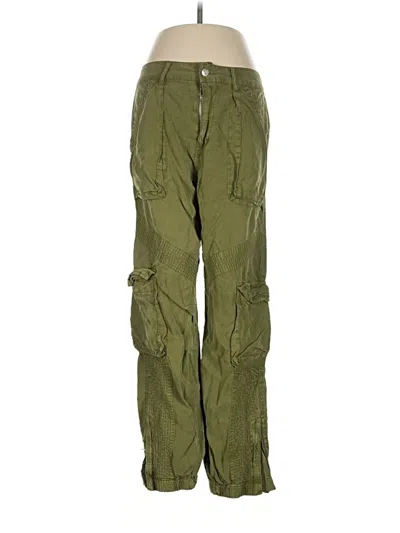 Pre-owned Forever 21 Cargo Pants In Green