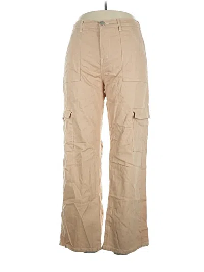 Pre-owned Forever 21 Cargo Pants In Tan