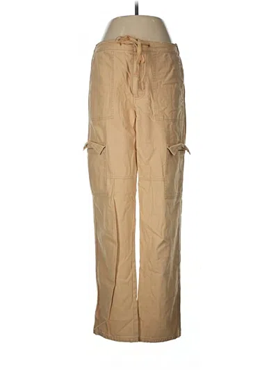 Pre-owned Forever 21 Cargo Pants In Tan