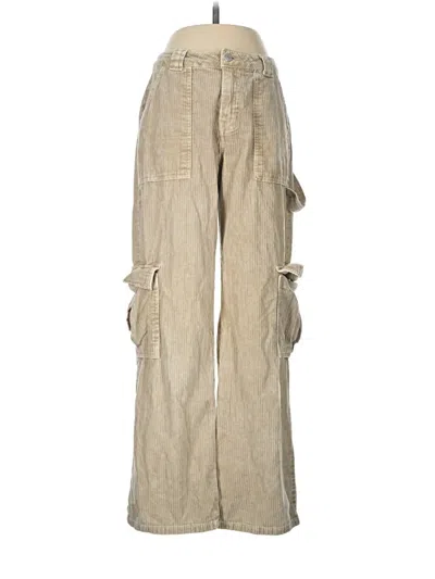 Pre-owned Forever 21 Cargo Pants In Tan