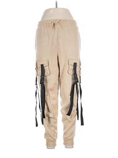 Pre-owned Forever 21 Cargo Pants In Tan