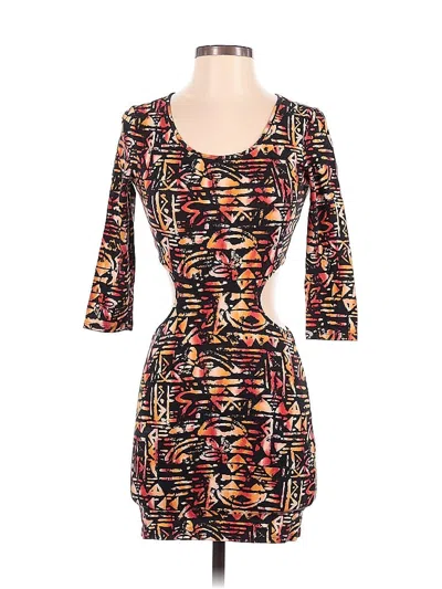 Pre-owned Forever 21 Casual Dress In Black