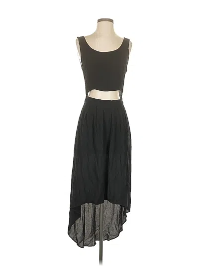 Pre-owned Forever 21 Casual Dress In Black