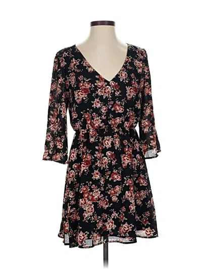 Pre-owned Forever 21 Casual Dress In Black