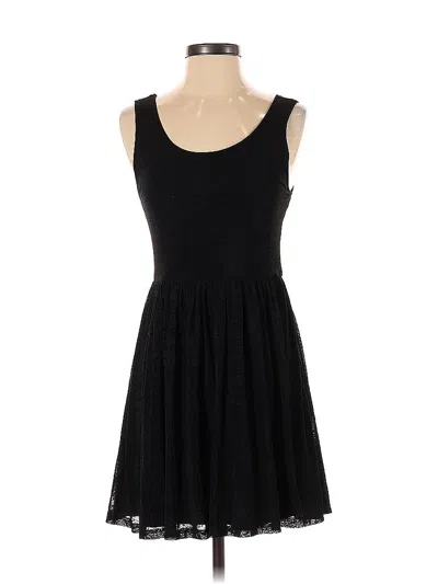 Pre-owned Forever 21 Casual Dress In Black